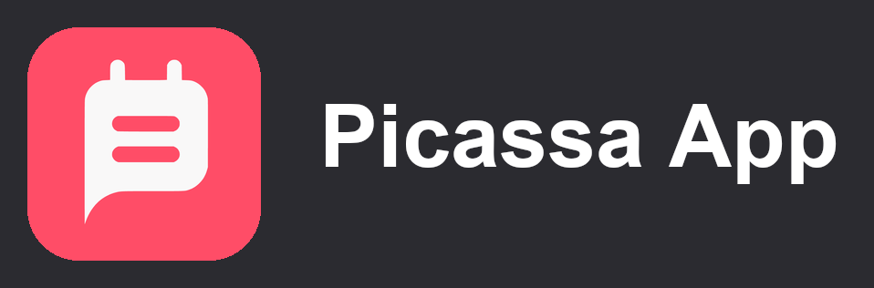 Logo on a dark background